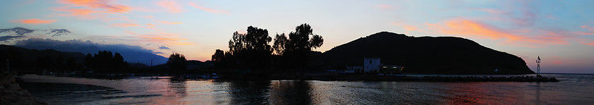 Image showing Nightfall on Turtle River