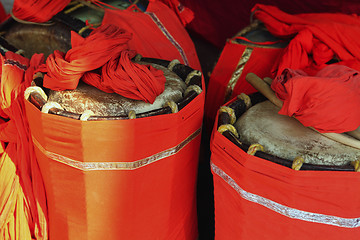 Image showing Indian festival drums