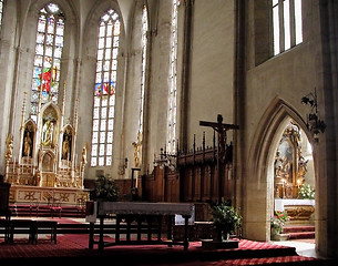 Image showing Inside cathedral