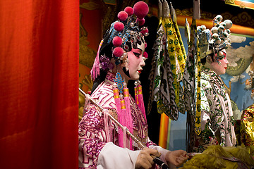 Image showing chinese opera dummy 