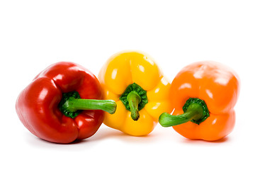 Image showing three bell peppers 