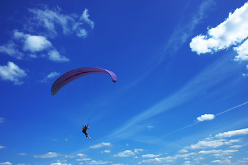 Image showing Paraglider in the sky