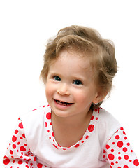 Image showing happy baby portrait