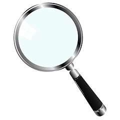 Image showing magnifying glass