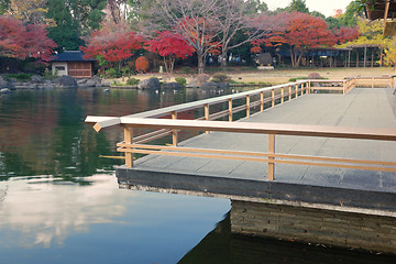 Image showing japanese pond