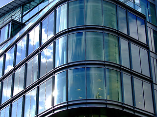 Image showing Glass corner