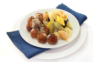 Image showing Swedish meatballs