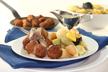 Image showing Swedish meatballs