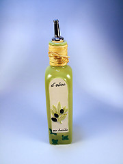 Image showing Olive oil bottle