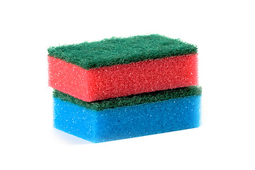 Image showing two sponges
