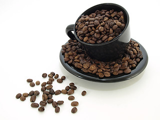 Image showing Coffee Bean Spill