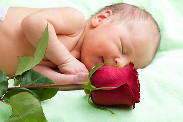 Image showing Kids as flowers