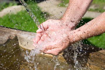 Image showing drinking water