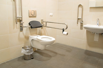 Image showing bathroom for disabled people