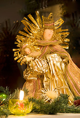 Image showing christmas crib