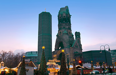 Image showing berlin christmas market