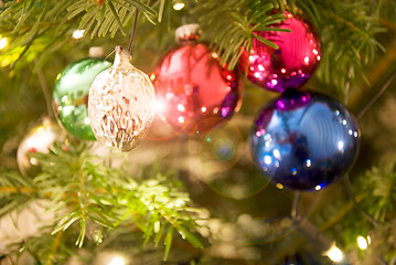 Image showing christmas balls