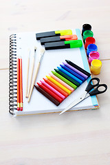 Image showing school supplies