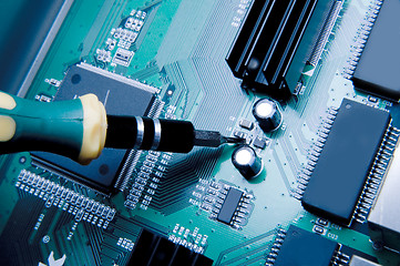 Image showing Computer chip
