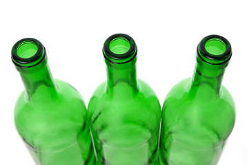 Image showing Green Bottles