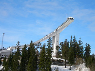 Image showing Holmenkollen ski jump