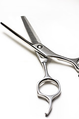 Image showing Special scissors for work of hairdresser