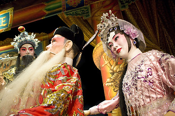 Image showing chinese opera dummy 