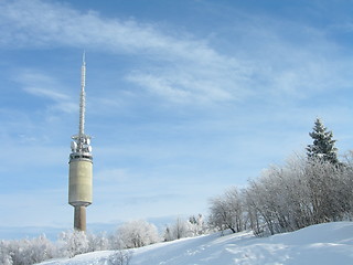 Image showing Tryvannstårnet in Oslo.