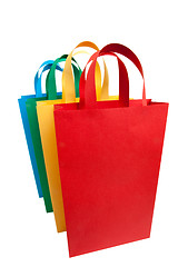 Image showing Many shopping bags