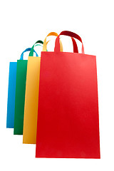 Image showing for colorful shopping bags