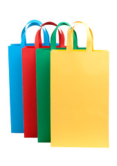 Image showing color shopping bags