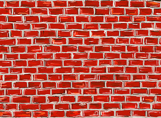 Image showing brick wall