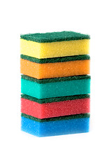 Image showing five sponges 