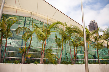 Image showing San Diego Convention Center Architectural Abstract