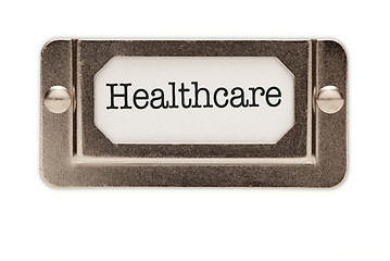 Image showing Healthcare File Drawer Label