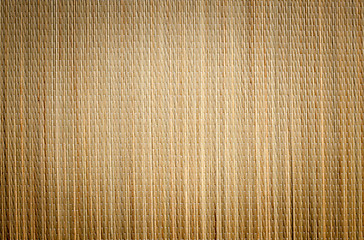 Image showing Bamboo Mat Background with Vignette