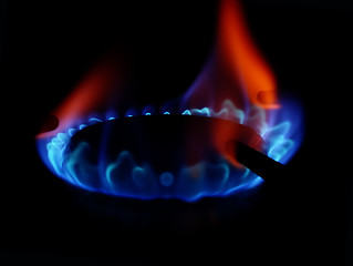 Image showing Gas flame 4