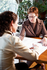 Image showing Working businesswomen