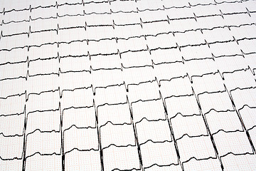 Image showing ECG - EKG graph