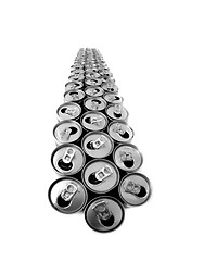 Image showing empty cans