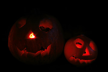 Image showing halloween pumpkins 