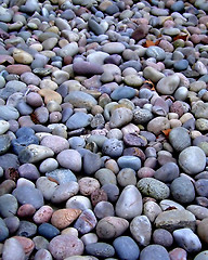 Image showing Beach stones