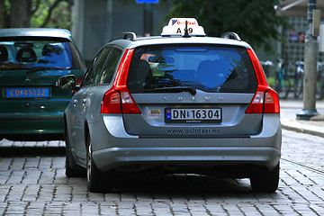 Image showing Oslo Taxi