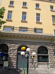 Image showing post office building ajaccio corsica france