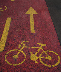 Image showing Bike sign