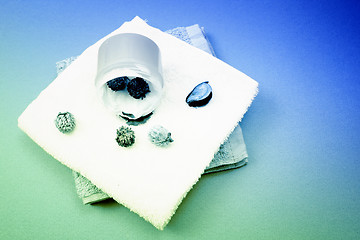 Image showing Spa essentials