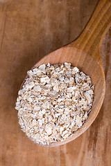 Image showing oat flakes