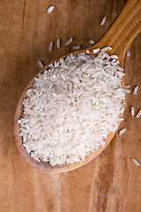 Image showing uncooked white rice