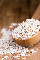 Image showing oat flakes