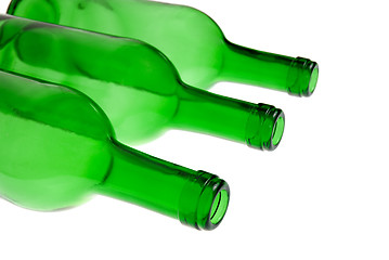 Image showing Green Bottles